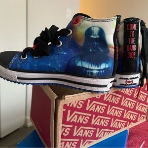 Darth Vader Hightop Sneakers NEW